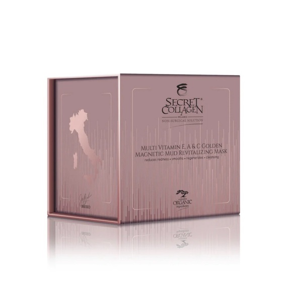 Secret Collagen Multi Vitamin E, A & C Golden Magnetic Mud Revitalizing Mask - Picture 4 of 13